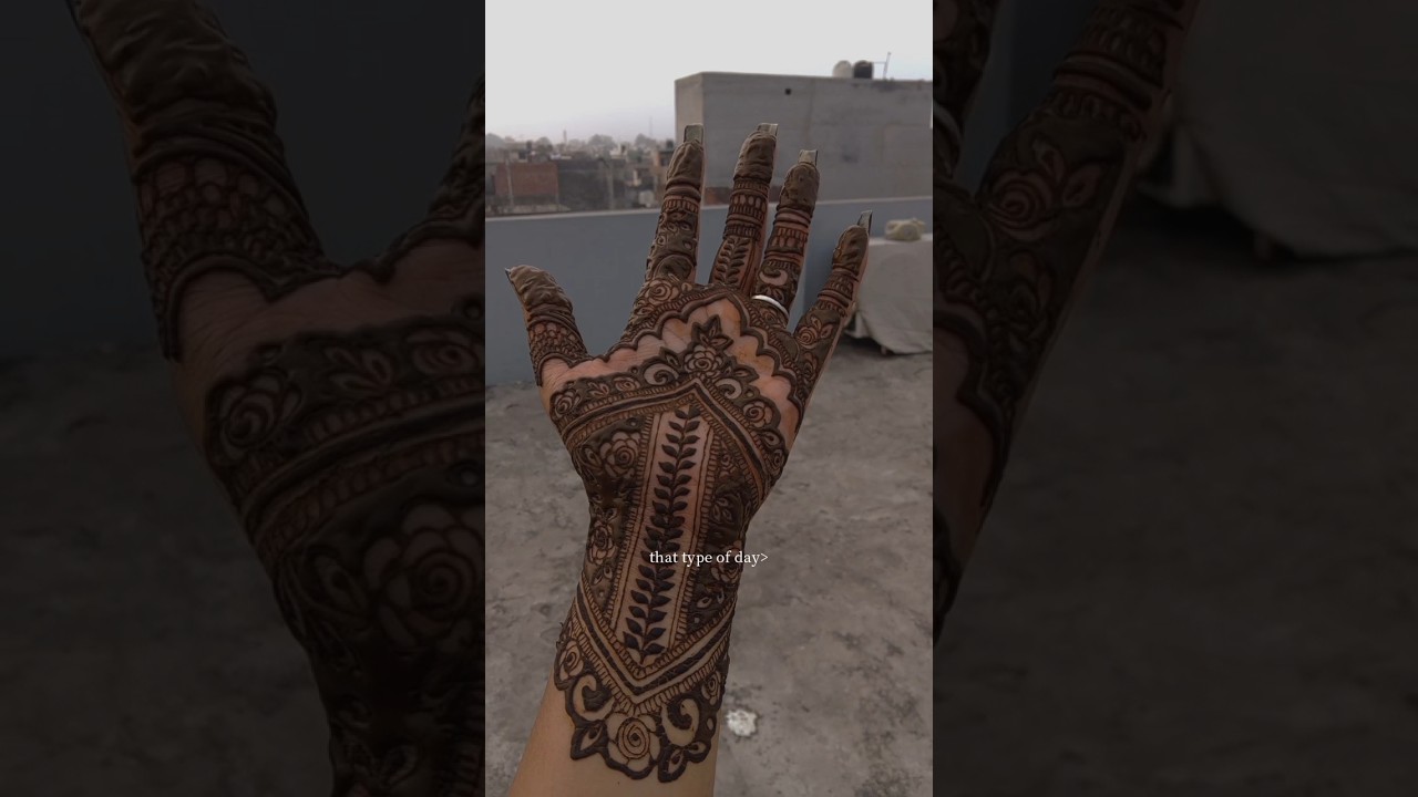 front hand mehndi designs 🌿🤎 