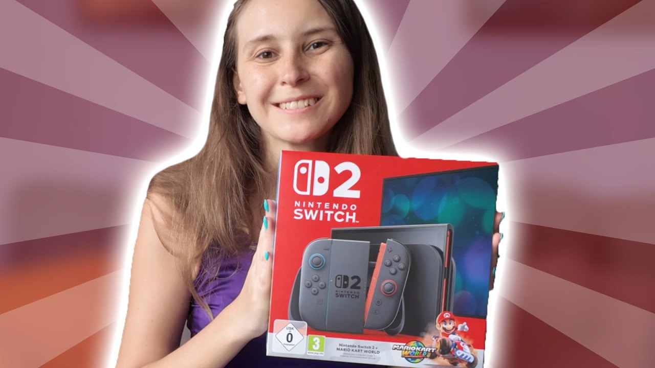 Nintendo Switch 2 Mario Kart Edition Unboxing Surprise!