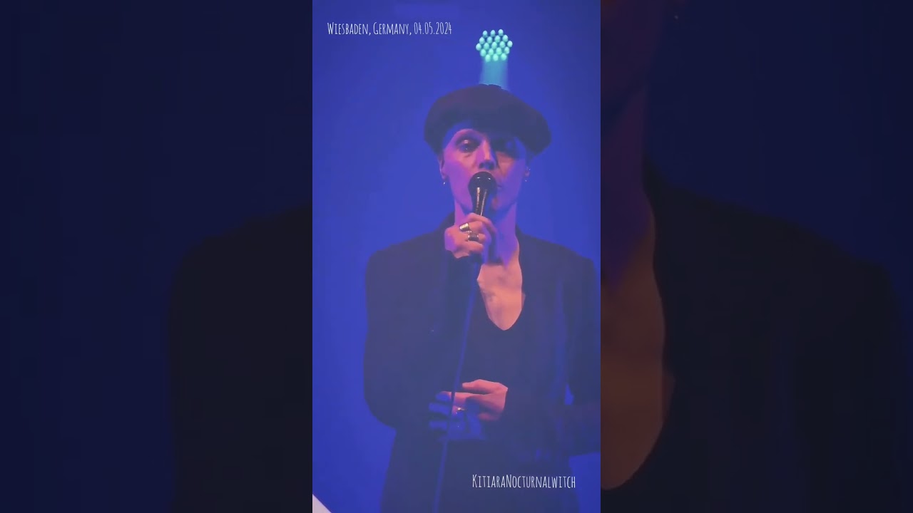 Ville Valo, VV, when love and death embrace, full song, accoustic, 04.05.2024, Wiesbaden, Germany