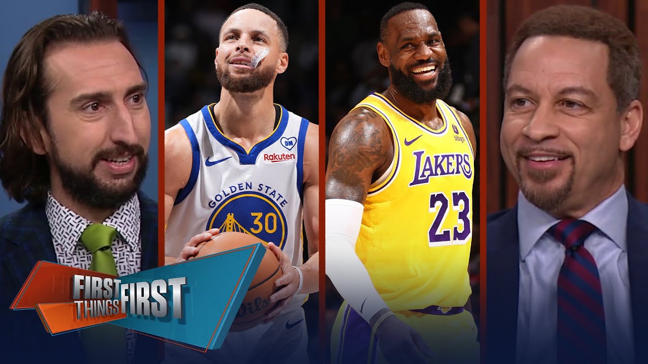 Lakers underdogs vs Pelicans, Warriors on Upset Alert vs Kings in Play-In | NBA | FIRST THINGS FIRST