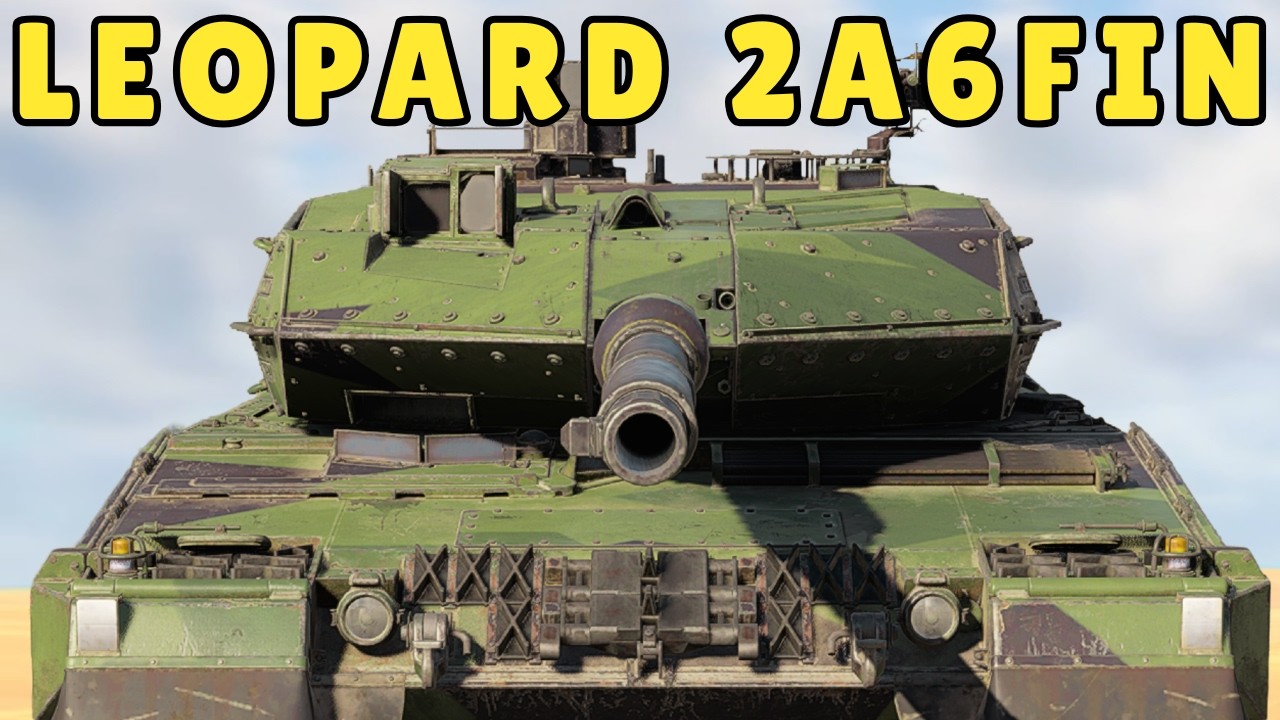 Perfect Mobility Meets Deadly Firepower - Leopard 2A6FIN War Thunder