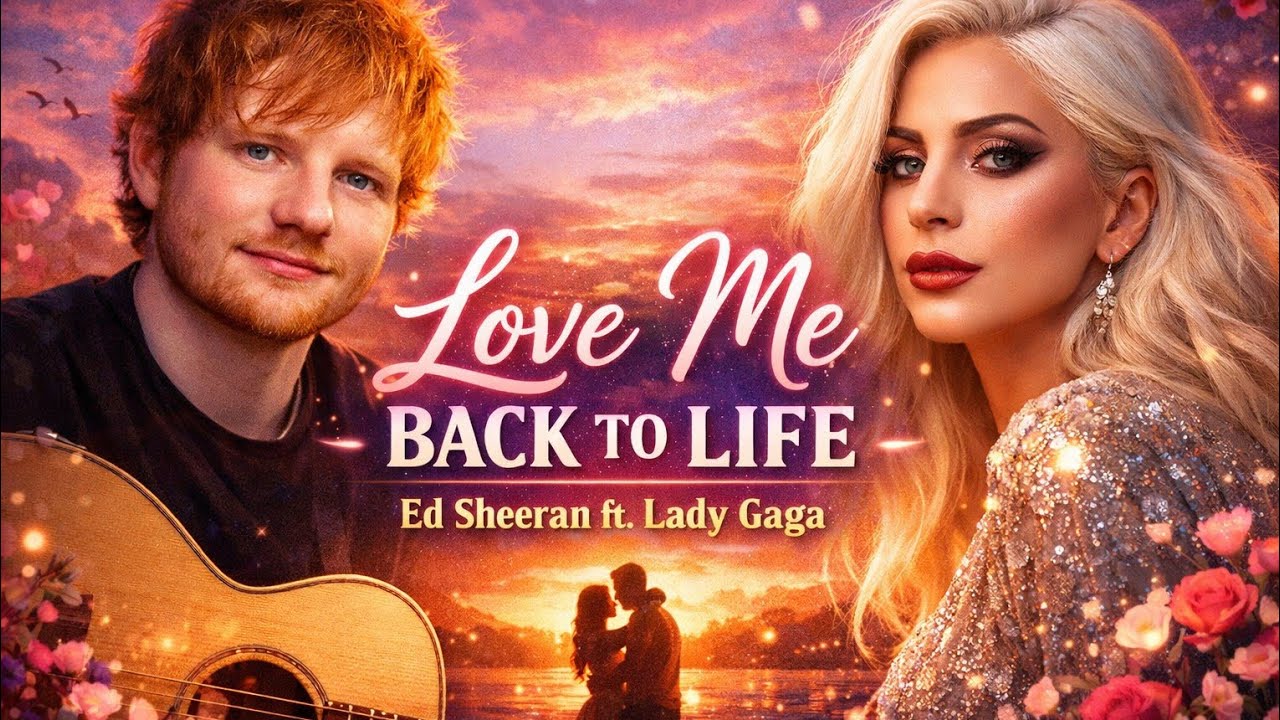Love me back to life - Ed Sheeran ft Lady Gaga ( 2026 official music video) emotional love song