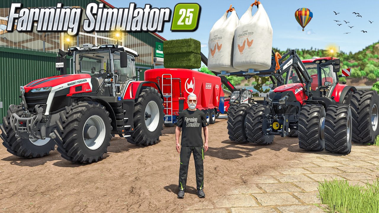 How To Make TMR  Total Mixed Ration  In Fs25 | Farming Simulator 25 | Timelapse |