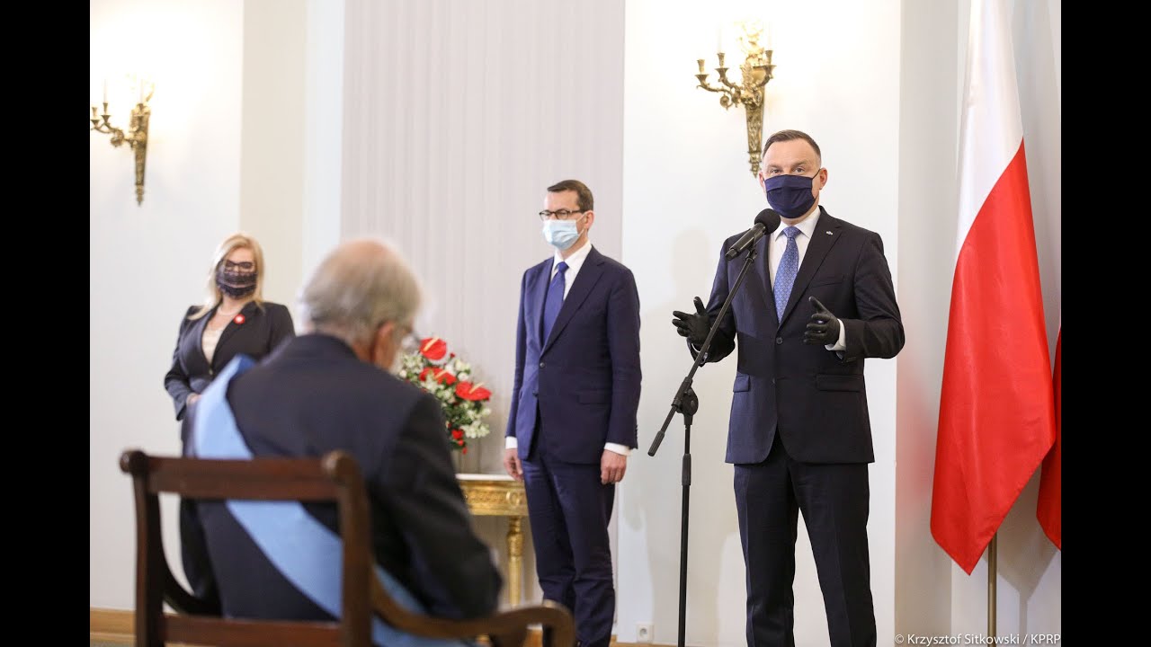 Uroczystość wręczenia Orderów Orła Białego