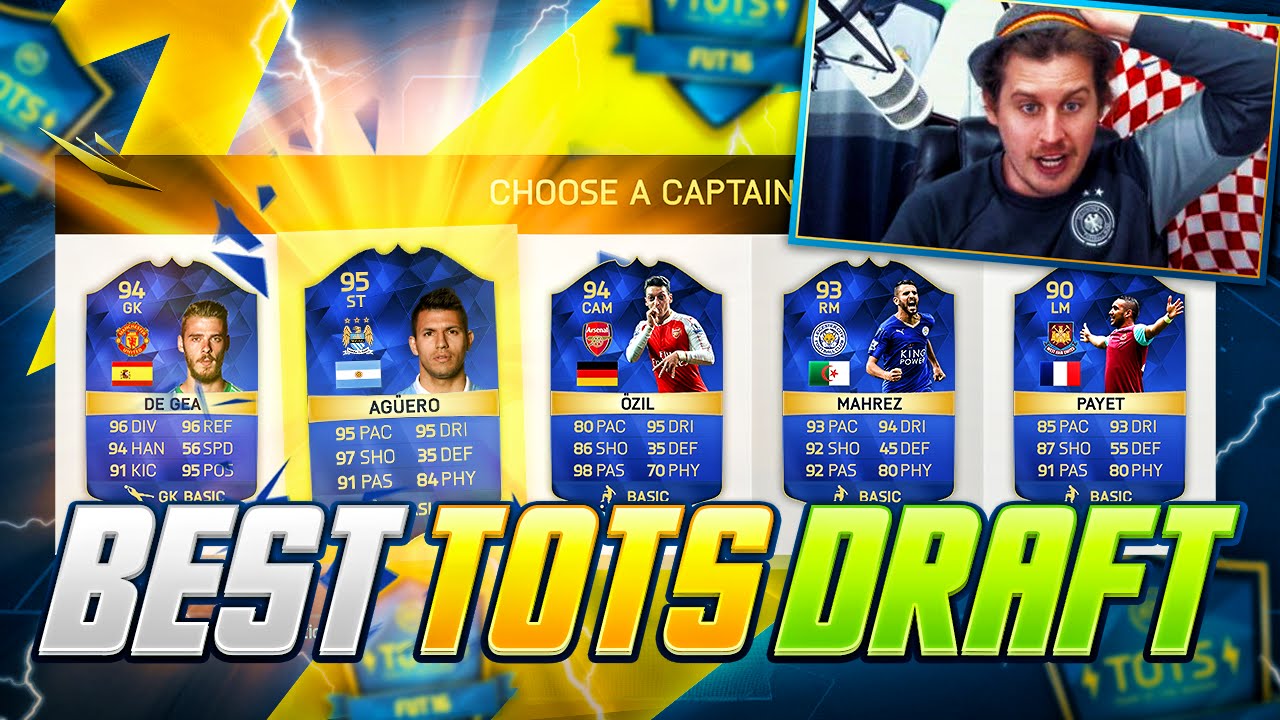 LEGENDARY BEST AND WORST BPL TOTS FUT DRAFT CHALLENGE! FIFA 16 ULTIMATE TEAM