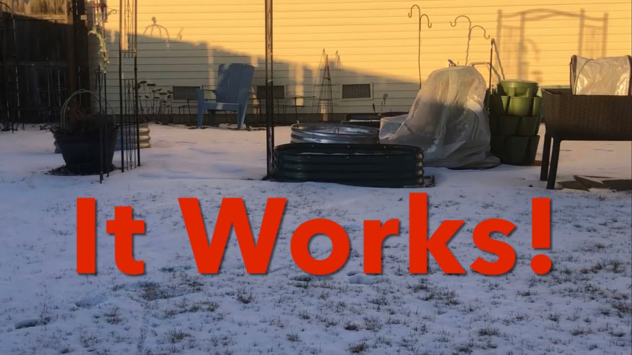It Really Works! Cold (Ice) Composting.