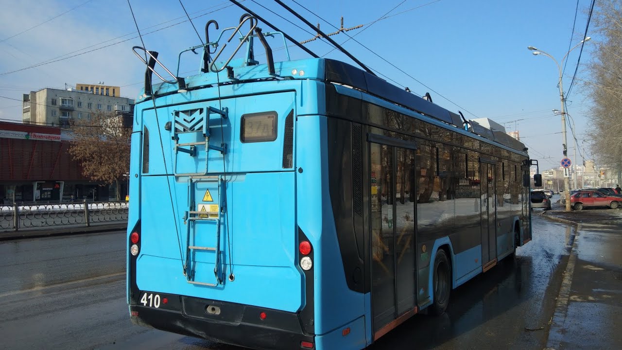 Поездка на троллейбусе БКМ 32100D «Ольгерд» 410, маршрут 37, Екатеринбург
