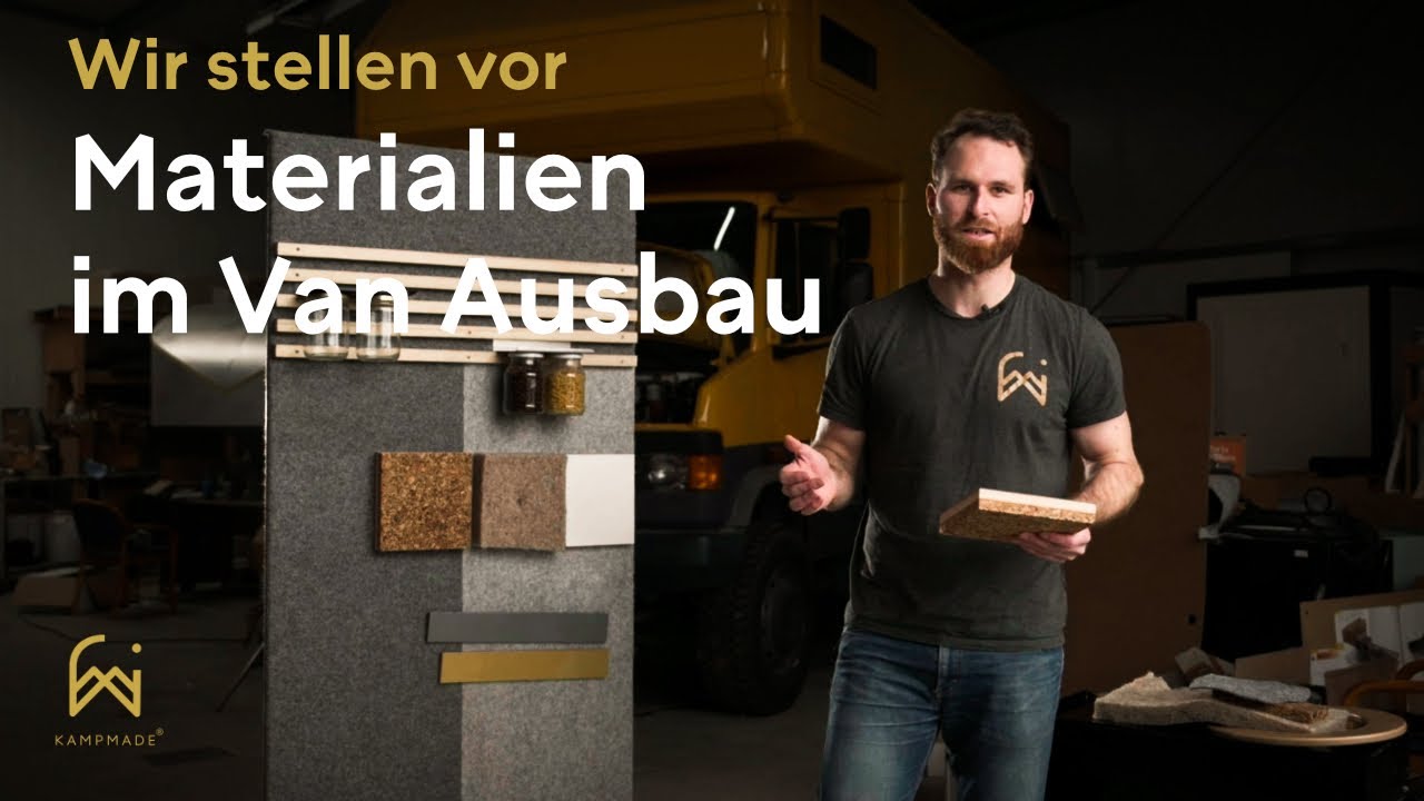 Innenausbau im Van: diese Materialien solltest du kennen!