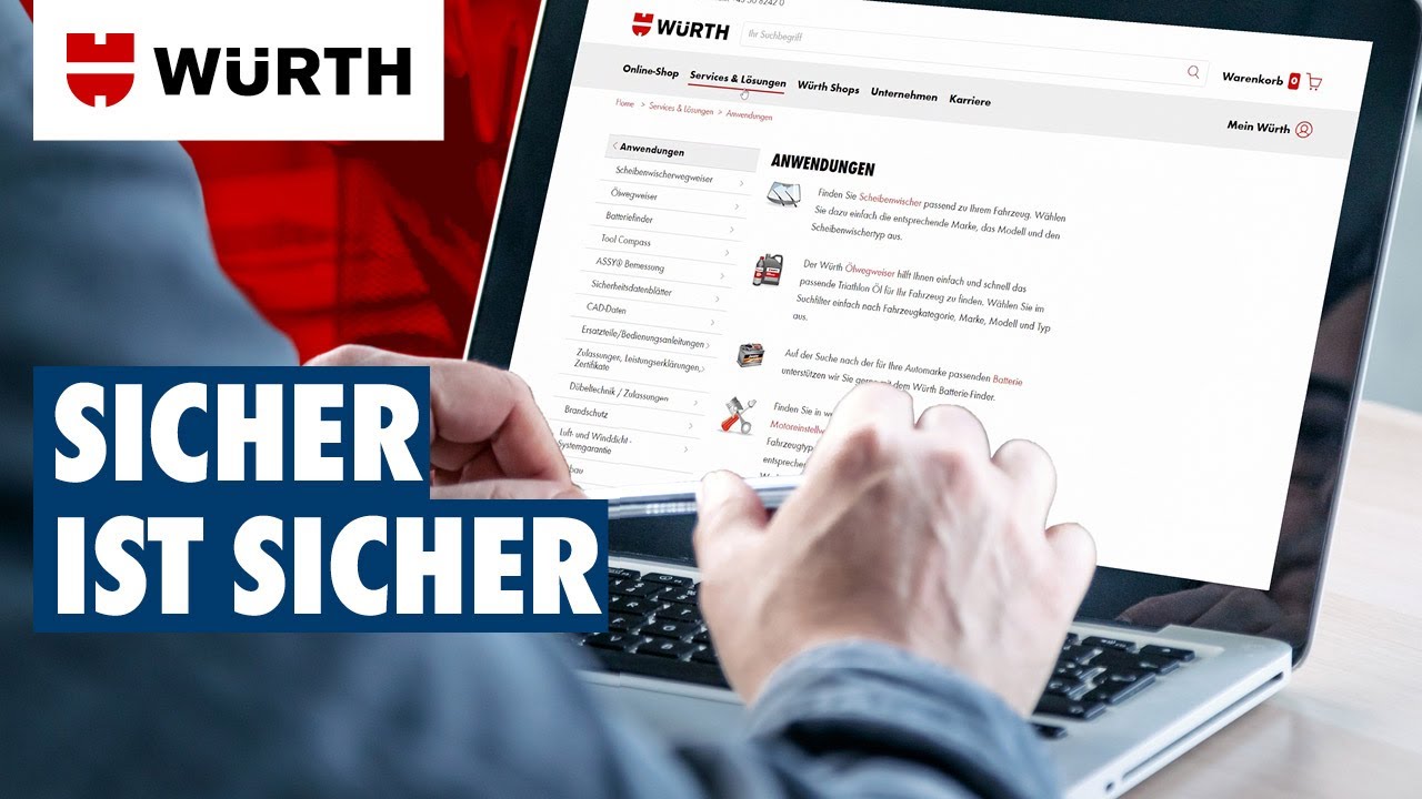 Sicher ist sicher: Gefahrstoffmanagement im W&uuml;rth Online-Shop