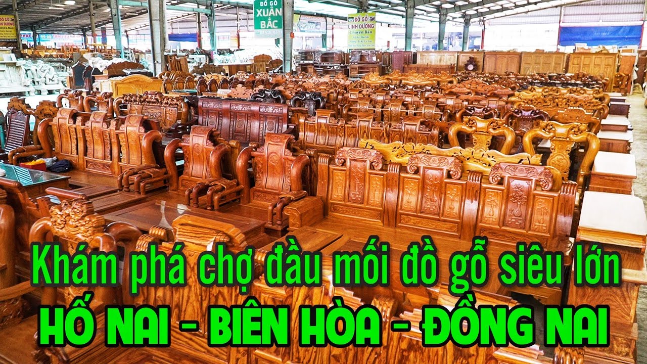 Khám Phá Cơ sở Đồ Gỗ Xuân Bắc tại Chợ đầu mối đồ gỗ Hố Nai giá Siêu rẻ