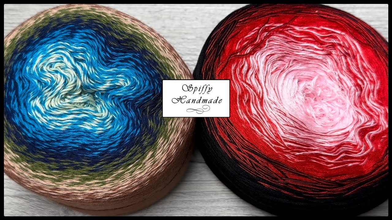 Review of two Temu Cake Yarns!! #temu