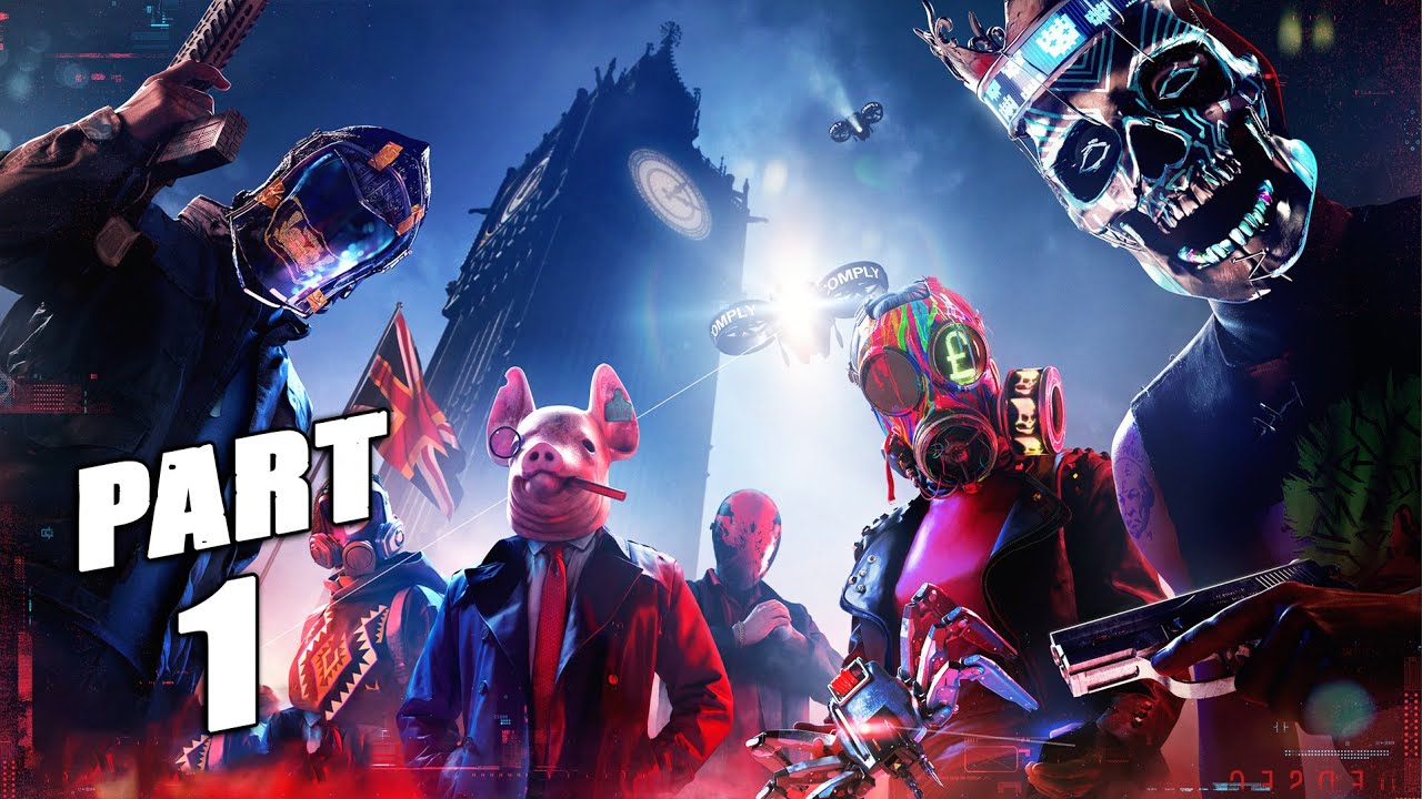 WATCH DOGS LEGION Walkthrough Gameplay Part 1 - INTRO (Full Game)