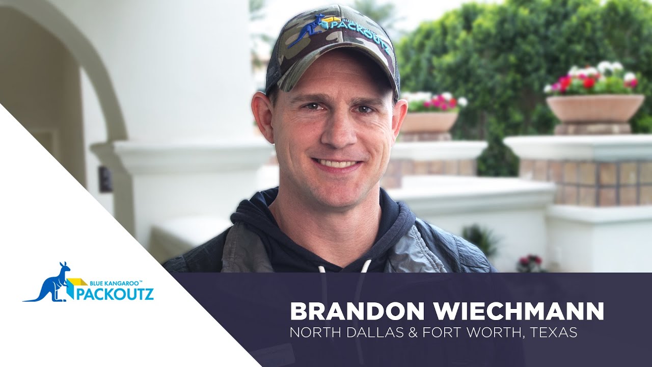 Brandon Wiechmann of North Dallas and Fort Worth, TX | Blue Kangaroo Packoutz Franchisee Testimonial