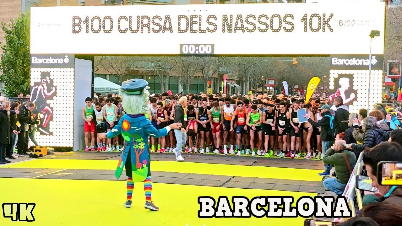 Cursa dels Nassos 2025 | Barcelona se Despide del 2025 con una Carrera de Noche Vieja de R&eacute;cord 4K