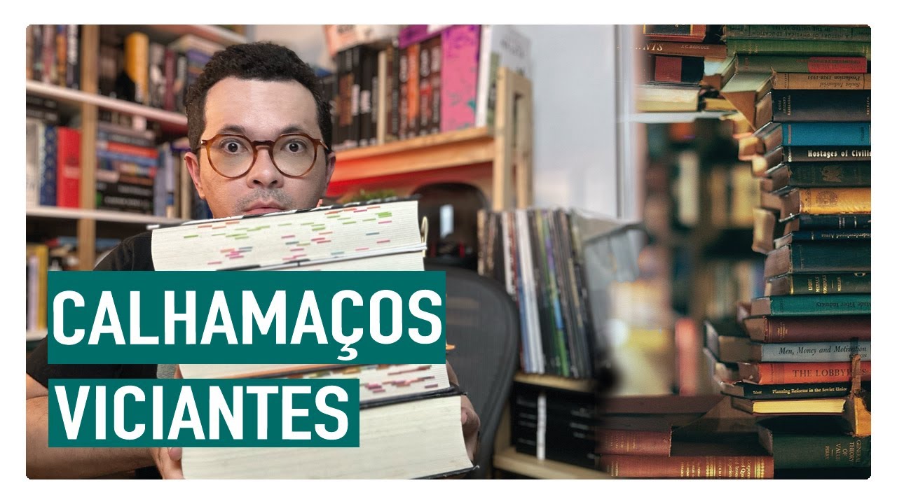 5 Calhamaços que são absolutamente impossíveis de parar de ler