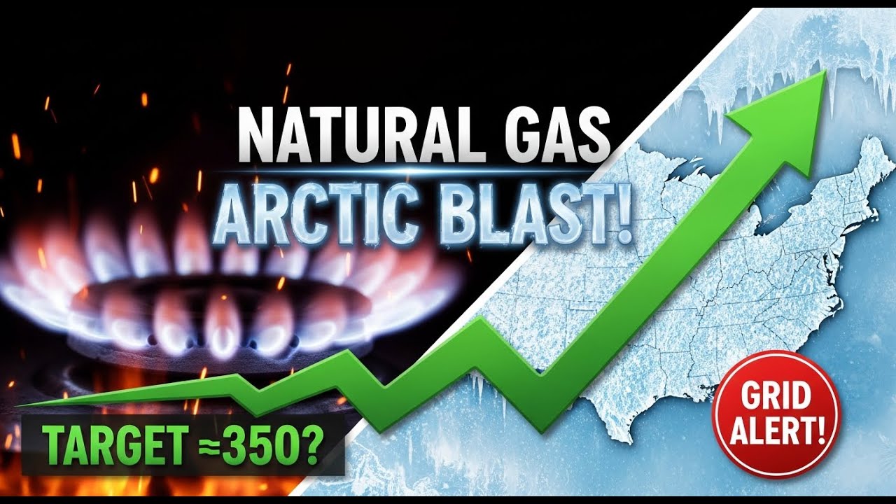 🔥 Natural Gas 350 Next Arctic Blast CONFIRMED! ❄️ Tomorrow&rsquo;s Big Move