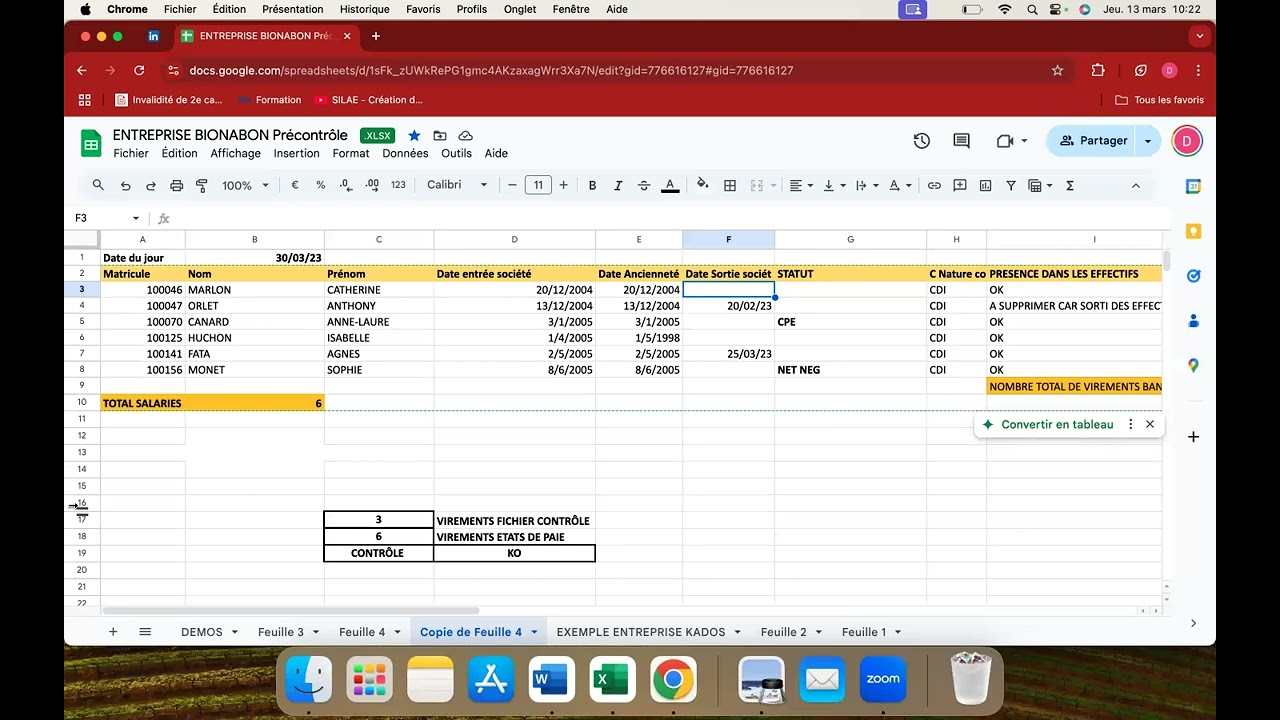 💡 Excel pour Gestionnaires de Paie : Astuce et Formule pour Gagner du Temps !