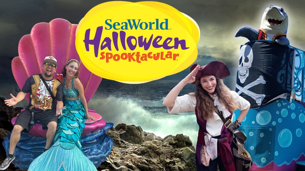 NEW! Halloween Spooktacular 2024 at SeaWorld San Diego | Full Event Guide, Candy Stations & PIRATES!
