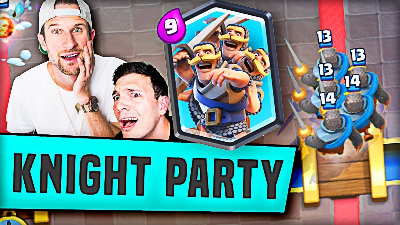 KNIGHT PARTY (Clash Royale) Molt & Nick