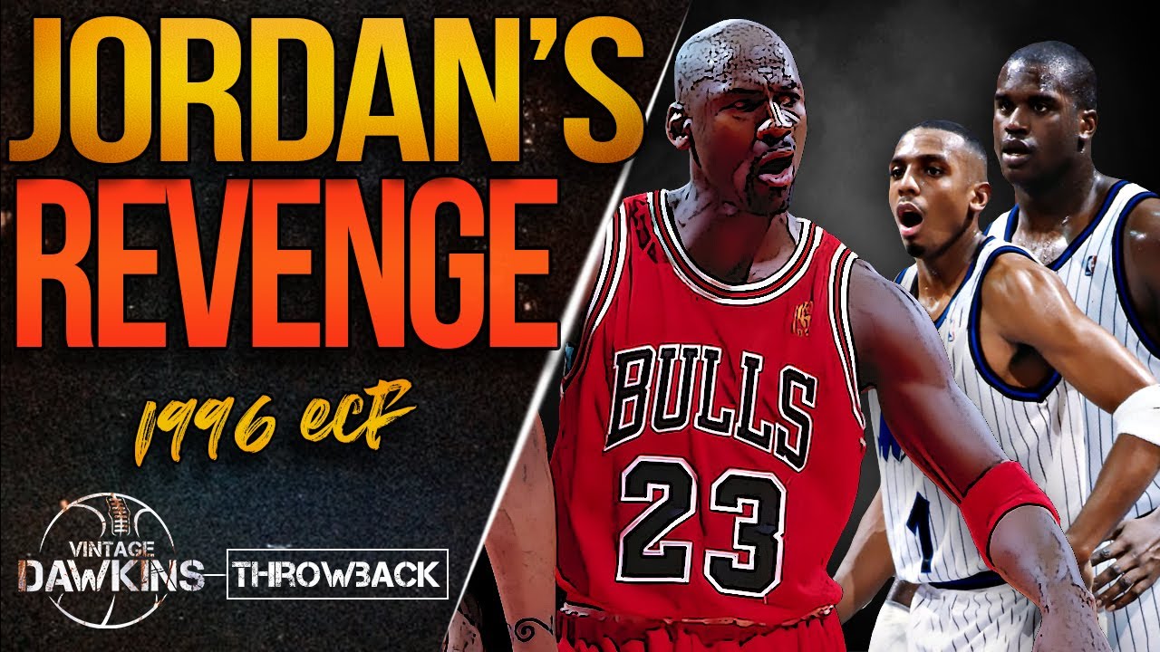 Michael Jordan’s Revenge On Shaq and Penny | 1996 ECF Game 4