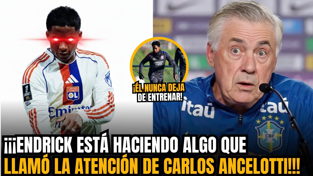 🚨¡MIRA EL INCREÍBLE ENTRENAMIENTO DE ENDRICK QUE HARÁ QUE ANCELOTTI LO CONVOCE PARA EL MUNDIAL!