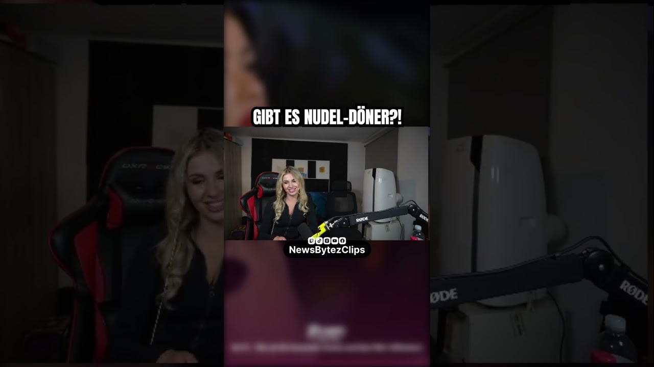 Gibt es Nudel-D&ouml;ner?! - Im Twitchstream von Rohat mit Vanessa