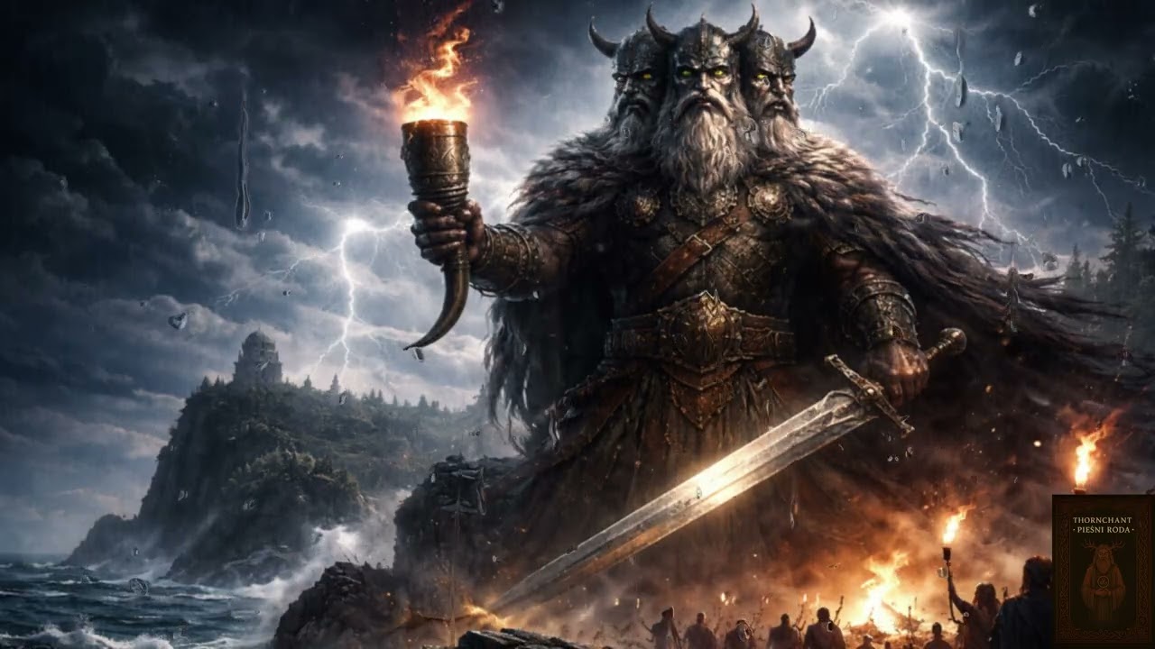 【THORNCHANT】 ŚWIĘTOWIT (Cztery Oblicza Jednego Boga) | Epicka pieśń słowiańska 