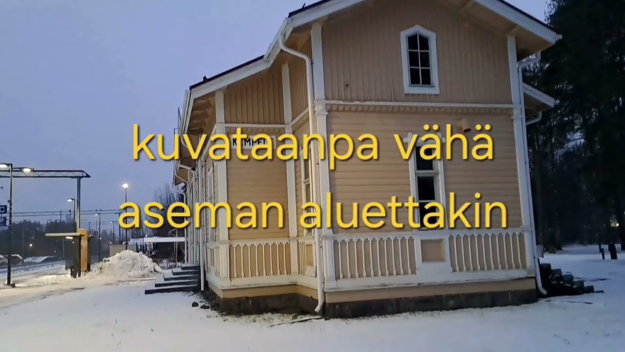  Asiointia ja kuvausta Kempeleen keskus alueella
