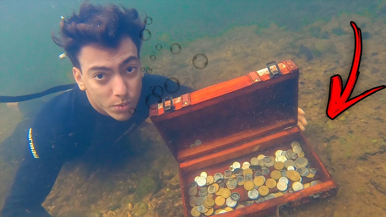 ENCONTREI ISSO NO FUNDO DO RIO!