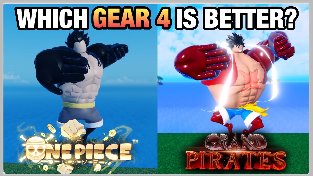 Which GEAR 4 Is Better? [A One Piece Game vs Grand Pirates] Roblox
