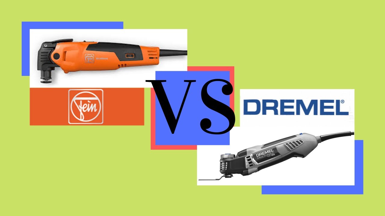 Сравнение осциллирующего инструмента Dremel MM50 Multi-Max и FEIN MultiMaster