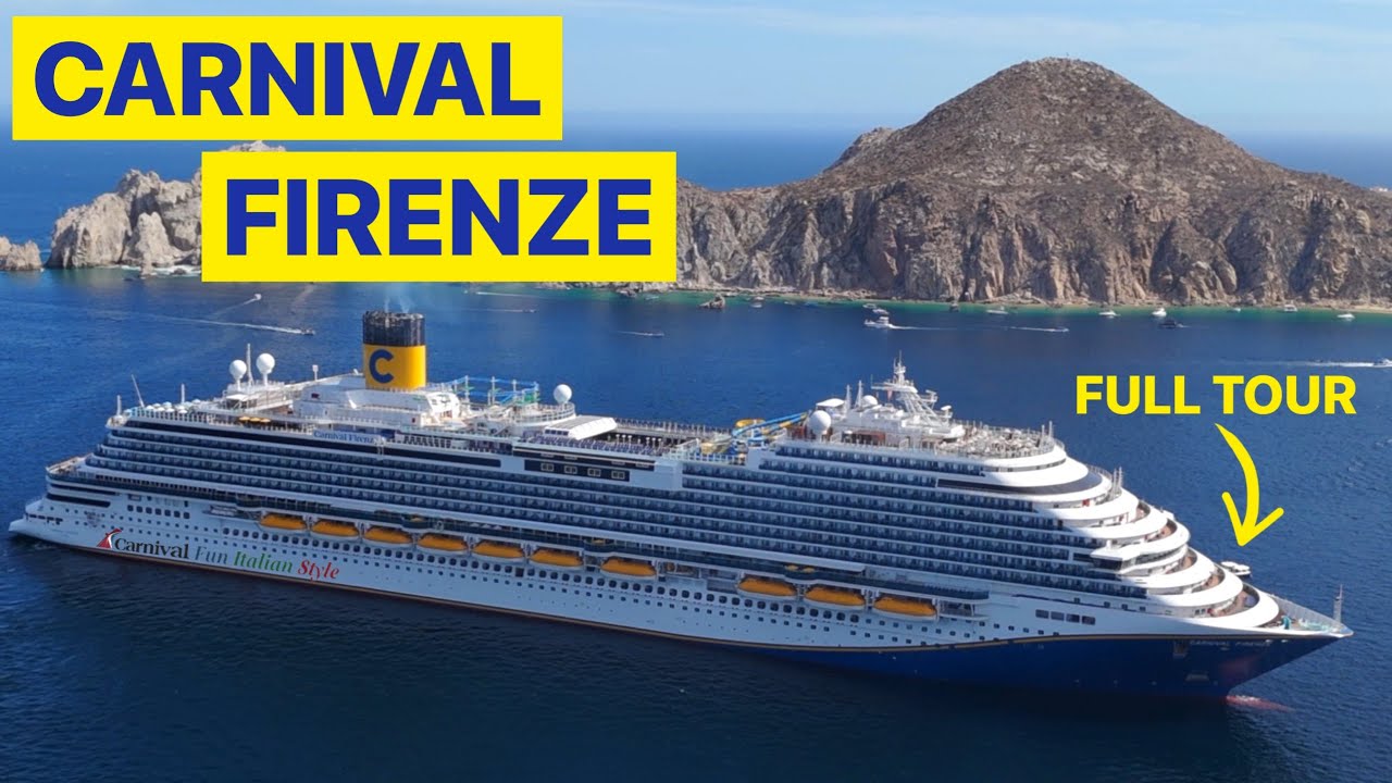 The Ultimate Carnival Firenze FULL Ship Tour