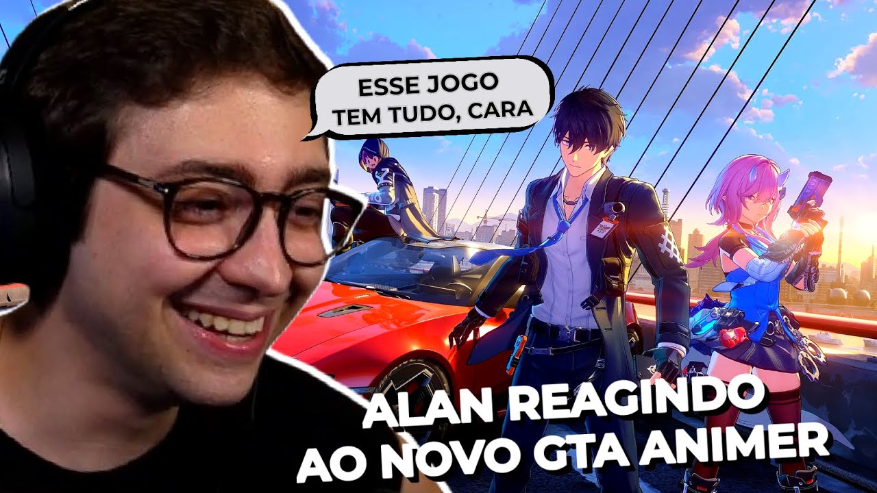 Alan REAGINDO ao trailer de ANANTA (GTA ANIMER)