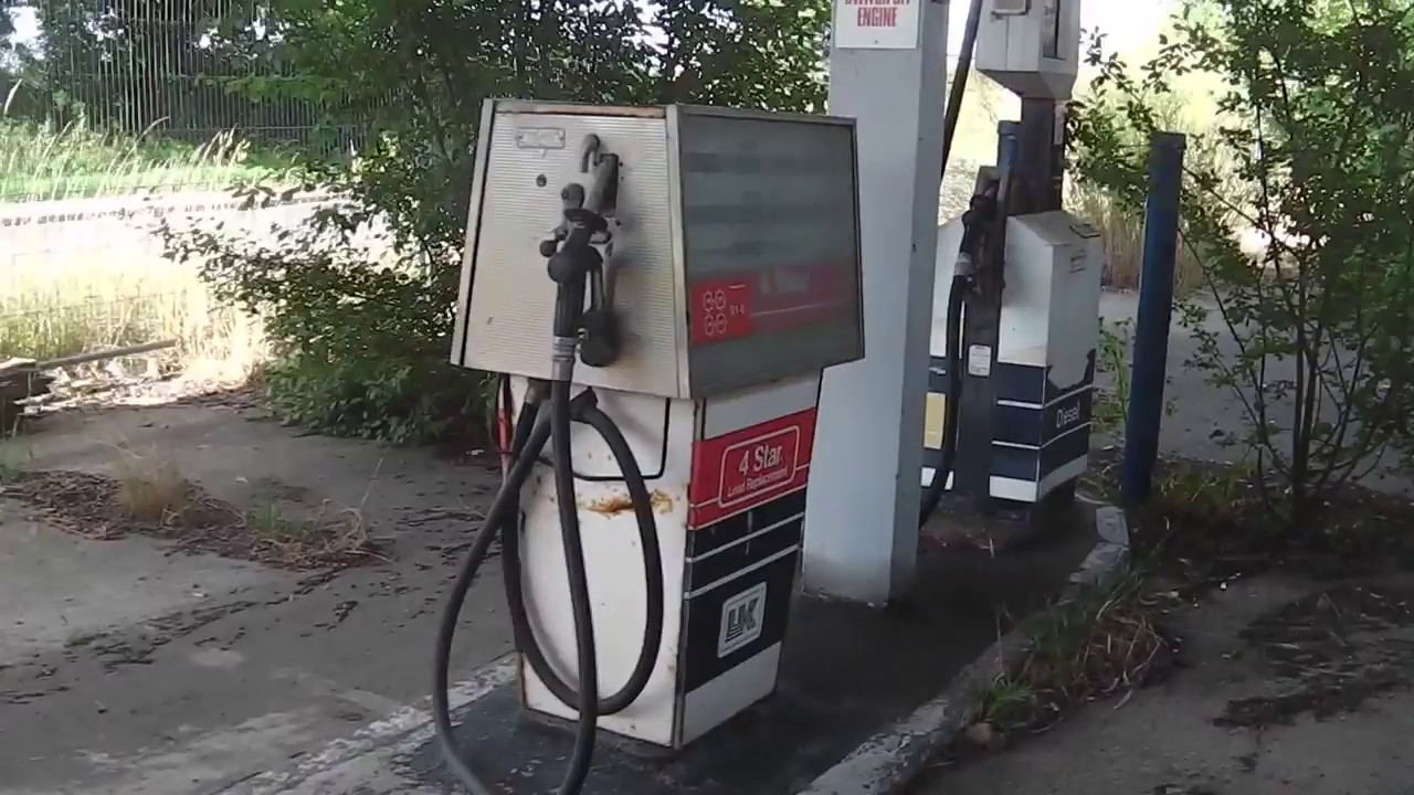 Abandoned Petrol Station and Garage