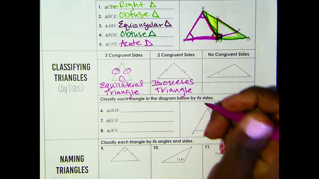 Classifying Triangles