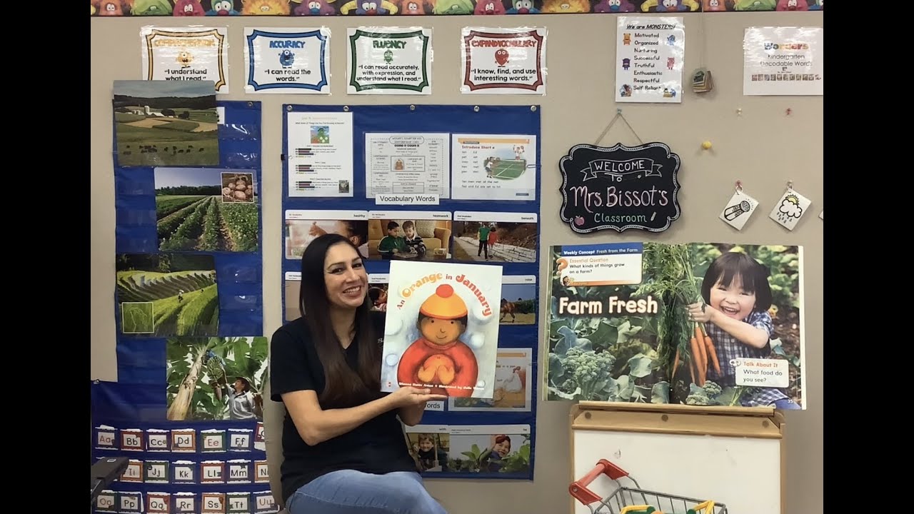 Wonders Literature Big Book Unit 5 w3- “An Orange in January”