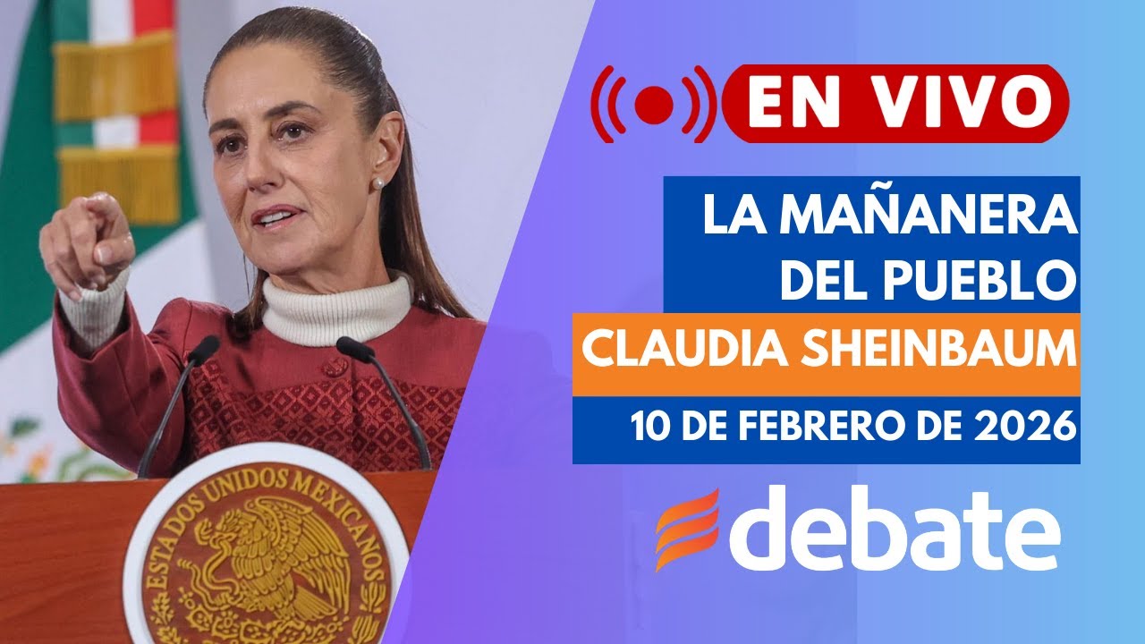 EN VIVO: Mañanera de Claudia Sheinbaum hoy 10 de enero | Presidenta de México 2025