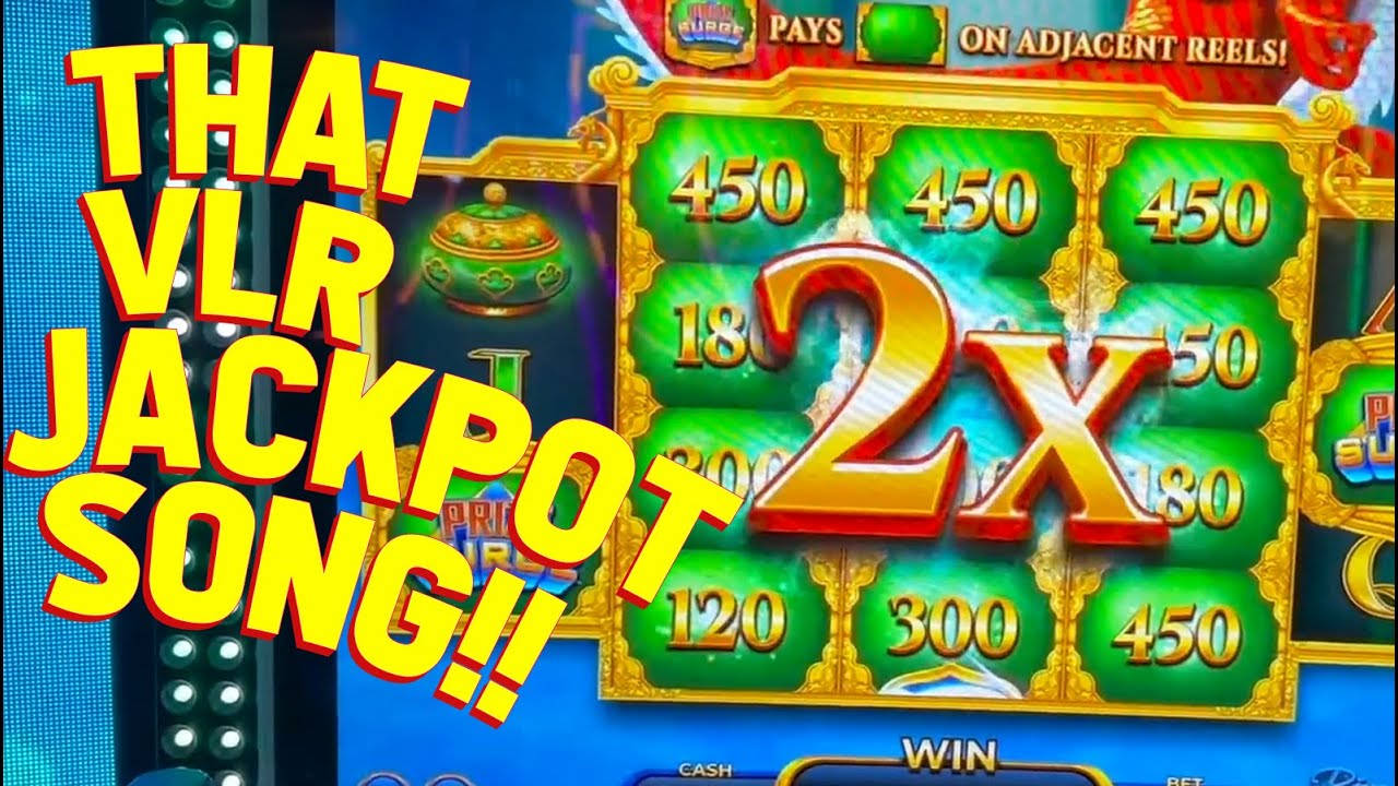 WHAT A DOUBLE HANDPAY!! with VegasLowRoller on River Dragons Jade Slot Machine!!