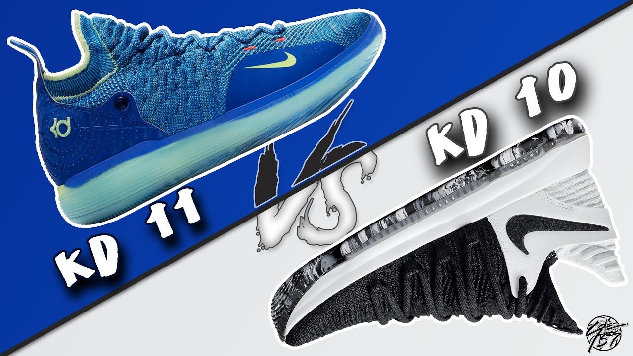 Nike KD 11 vs KD 10!