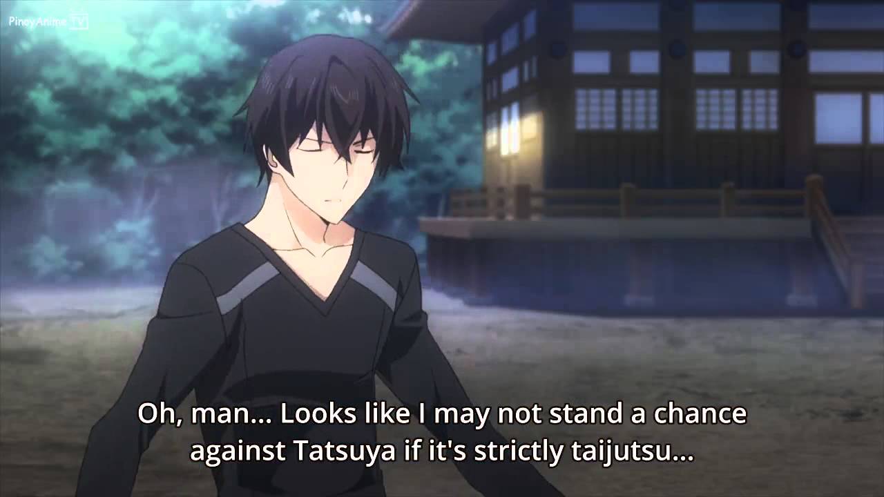 Mahouka  ep 1 fight scene