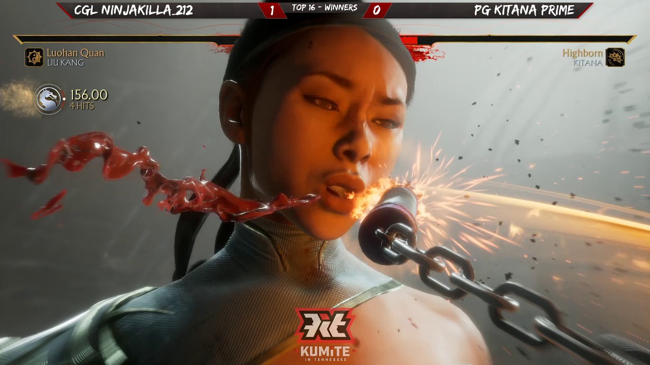 CGL Ninjakilla_212 VS PG Kitana Prime - MK11 - Top 16 Winners - KiT 2020