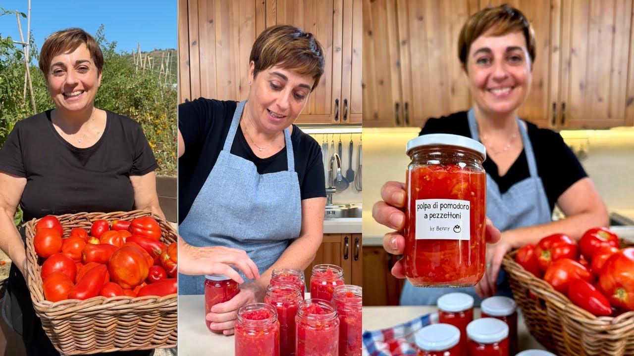 ДОМАШНИЙ ТОМАТНЫЙ СОУС - Простой рецепт - Fatto in Casa от Benedetta