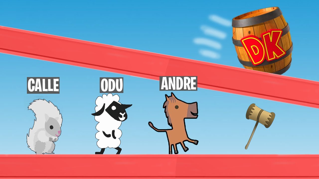 *OMG* Können wir DONKEY KONG überleben??? UCH mit @odumanpique und @AANDRE