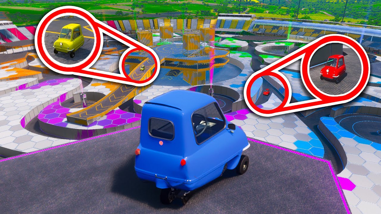 We Played Forza Hide And Seek In A Maze!