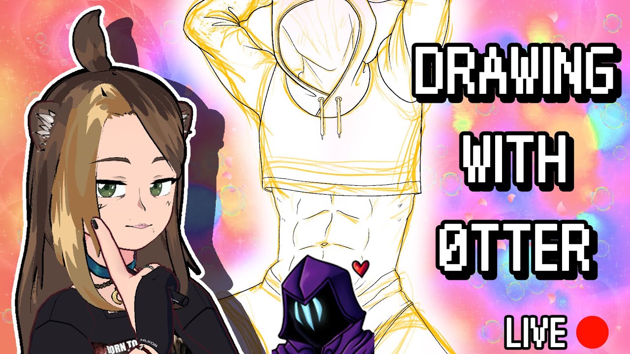 i love drawing ʕ ꈍᴥꈍʔ - Drawing with 0tter | !discord | !links |