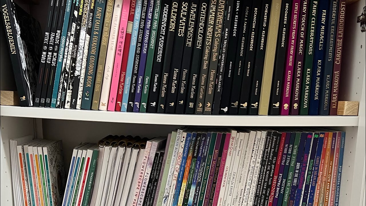 I changed my mind! #collection #adultcoloringchannel