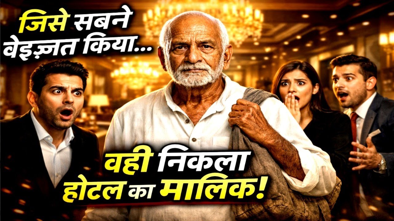 गरीब समझकर किया अपमान, अगले दिन खुला राज – वही निकला होटल का मालिक 