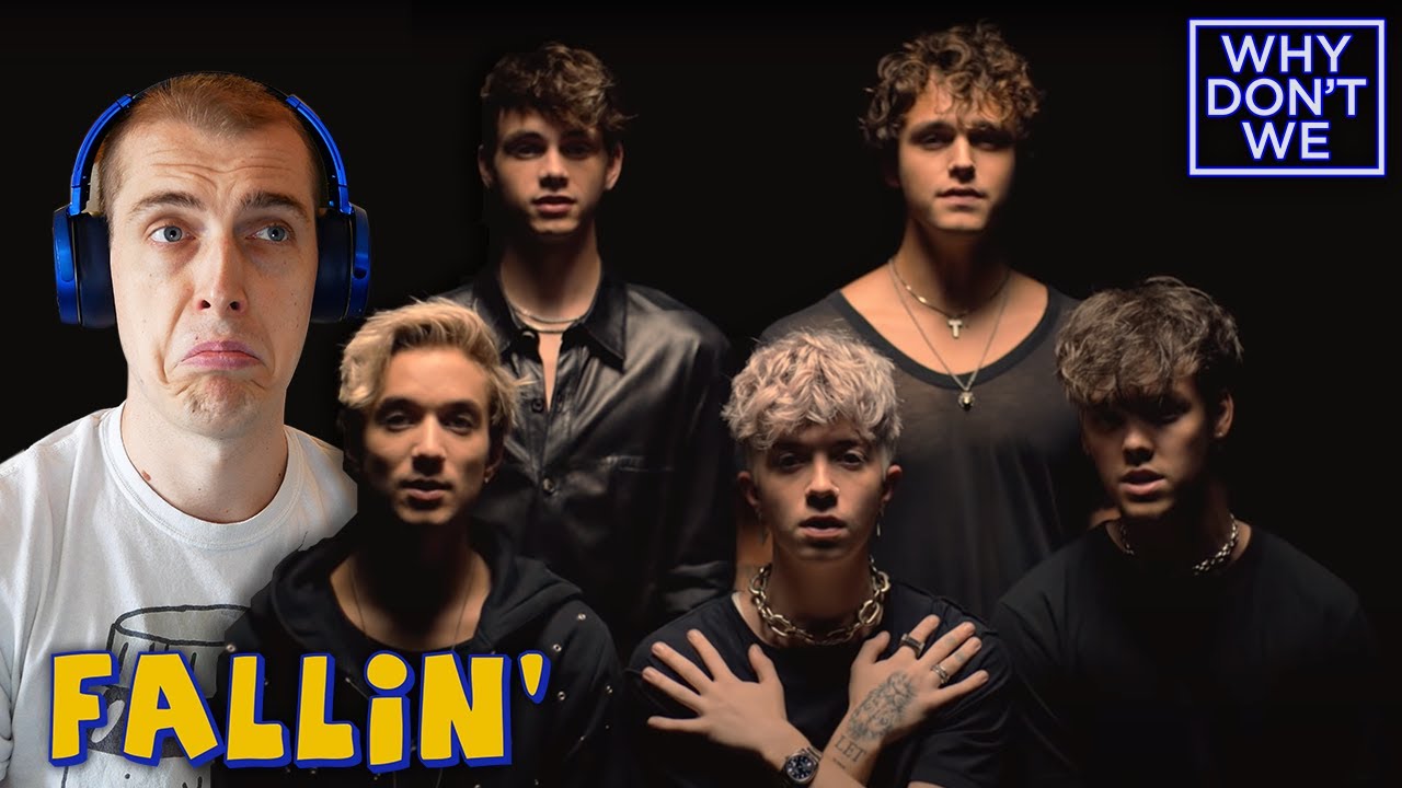 a DARK new direction?! 😵 Comedian Reacts to Why Don't We - Fallin' [Official Music Video]
