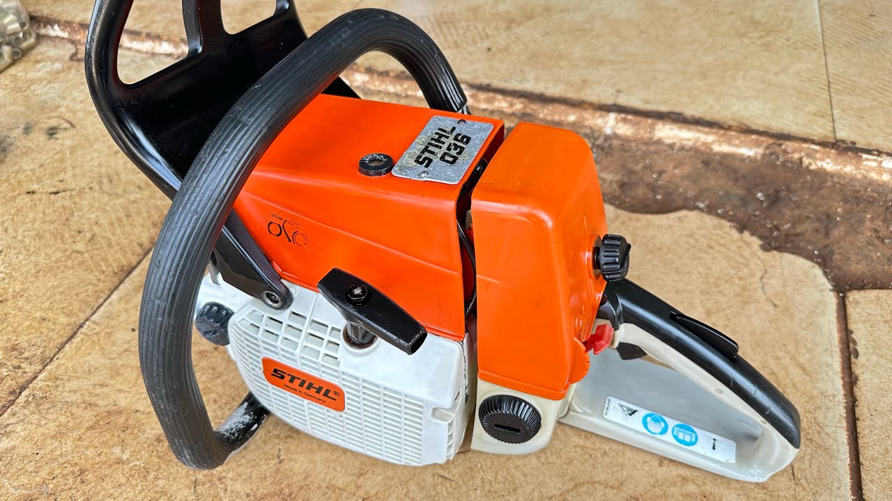 Máy Cưa STIHL 036 - Chuyên Sử Dụng Cắt Xẻ Khai Thác Gỗ Lớn / Sản Xuất Tại Đức ...lh: 0979892893
