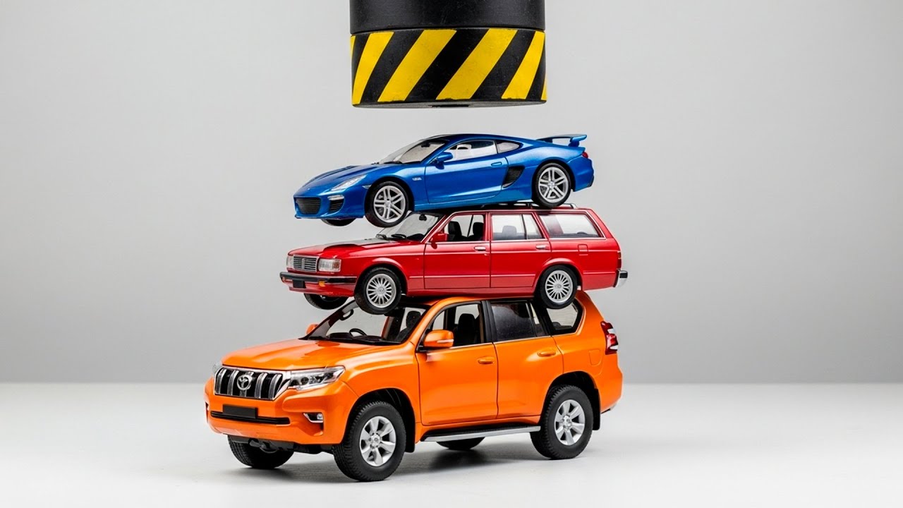 Diecast Car Destruction Compilation – Toy Car Crashes & Satisfying Videos